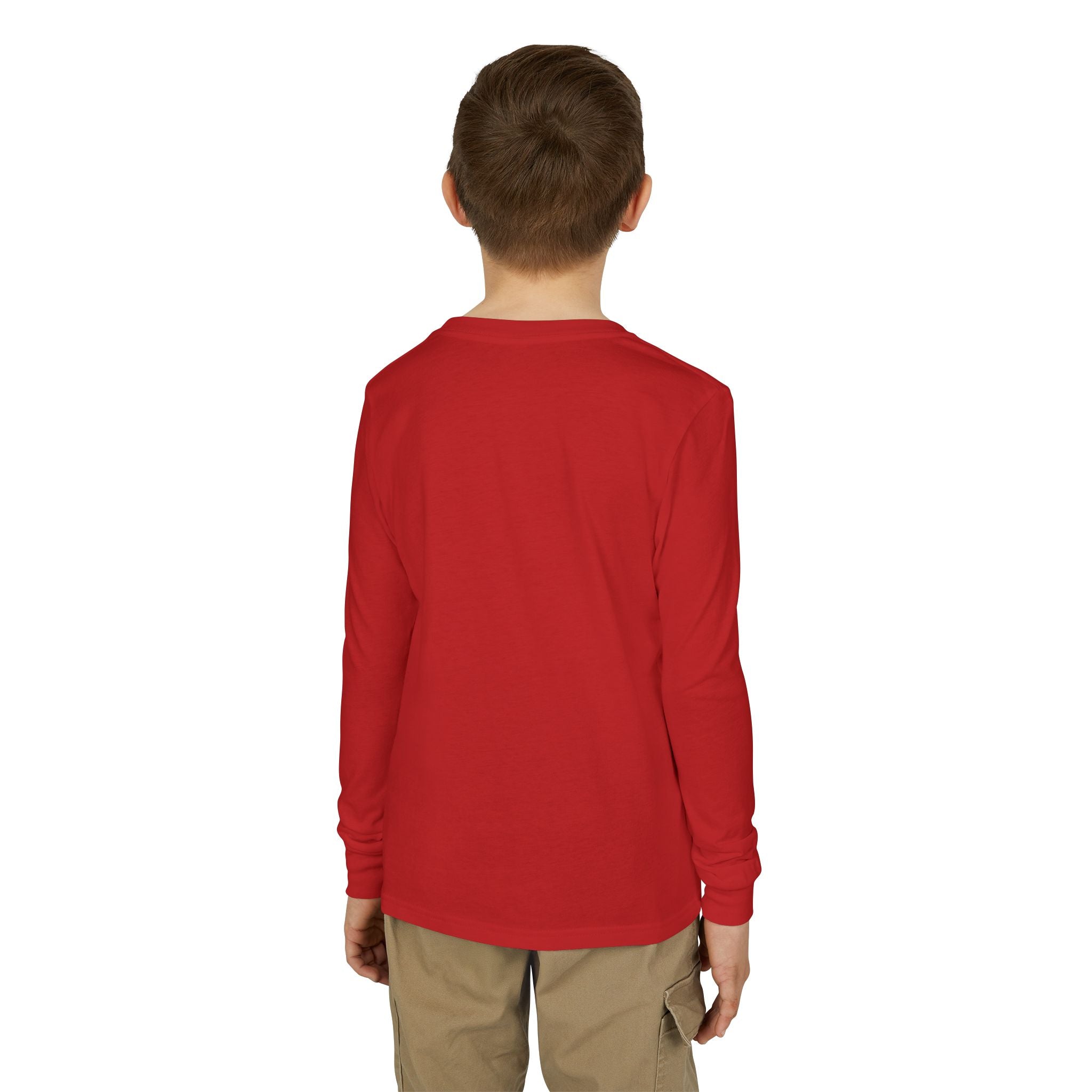 Youth Long Sleeve Tee — "Game Over" Retro Graphic