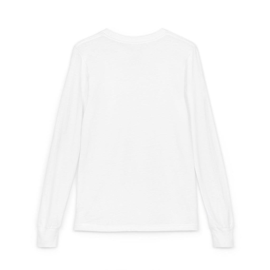 Youth Long Sleeve Tee — Neon Comet Stripe Graphic