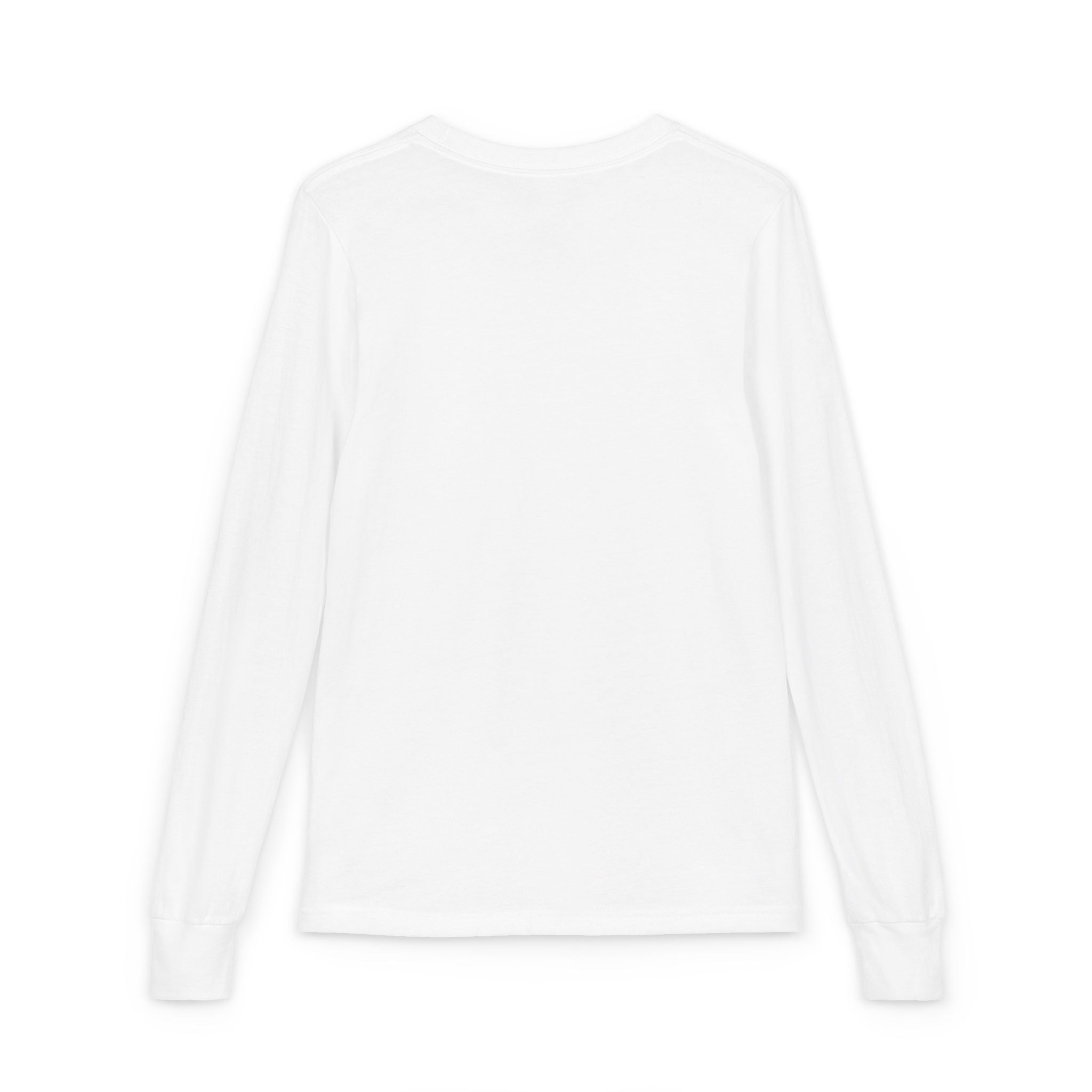 Youth Long Sleeve Tee — Neon Comet Stripe Graphic