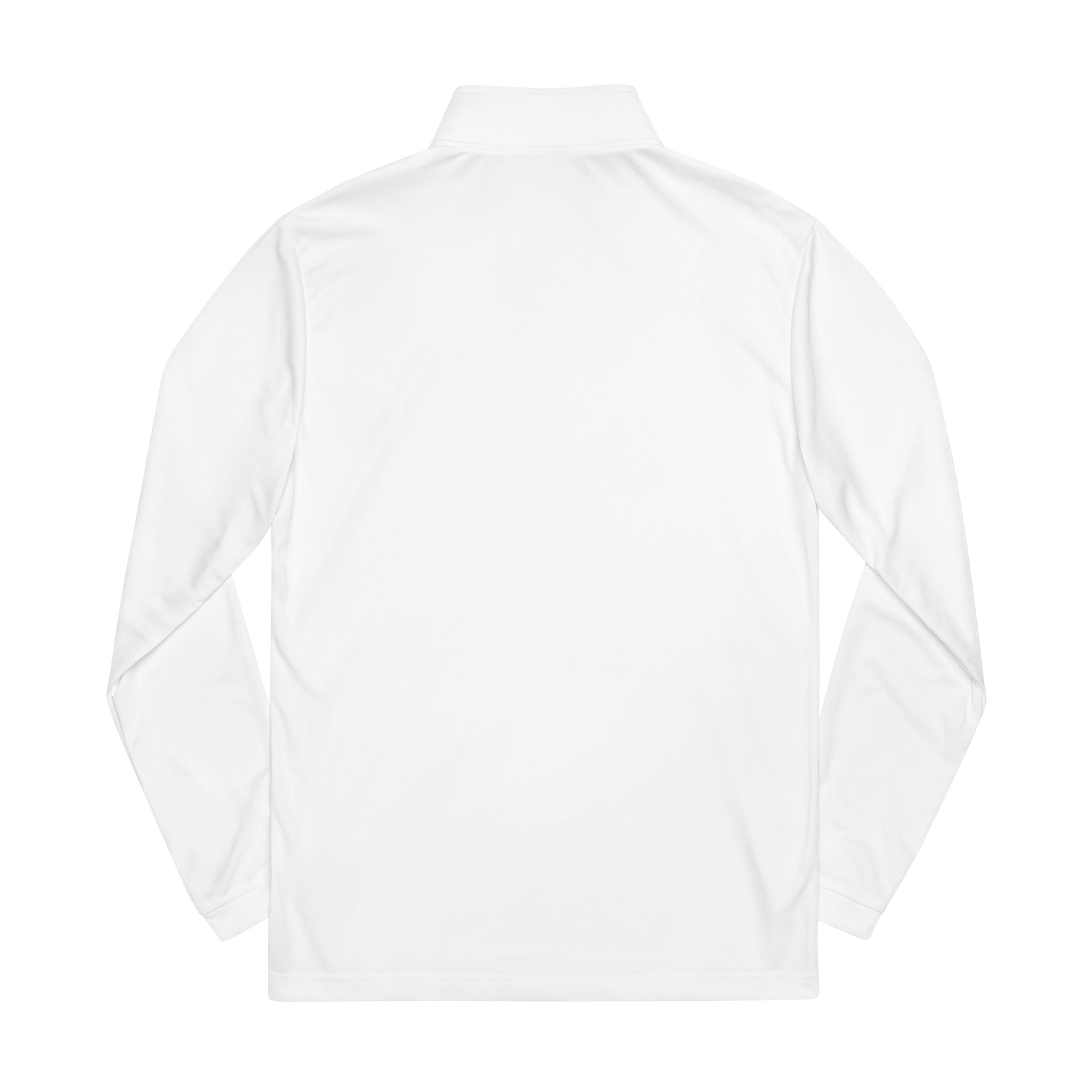 Silence Embroidered Quarter-Zip Pullover