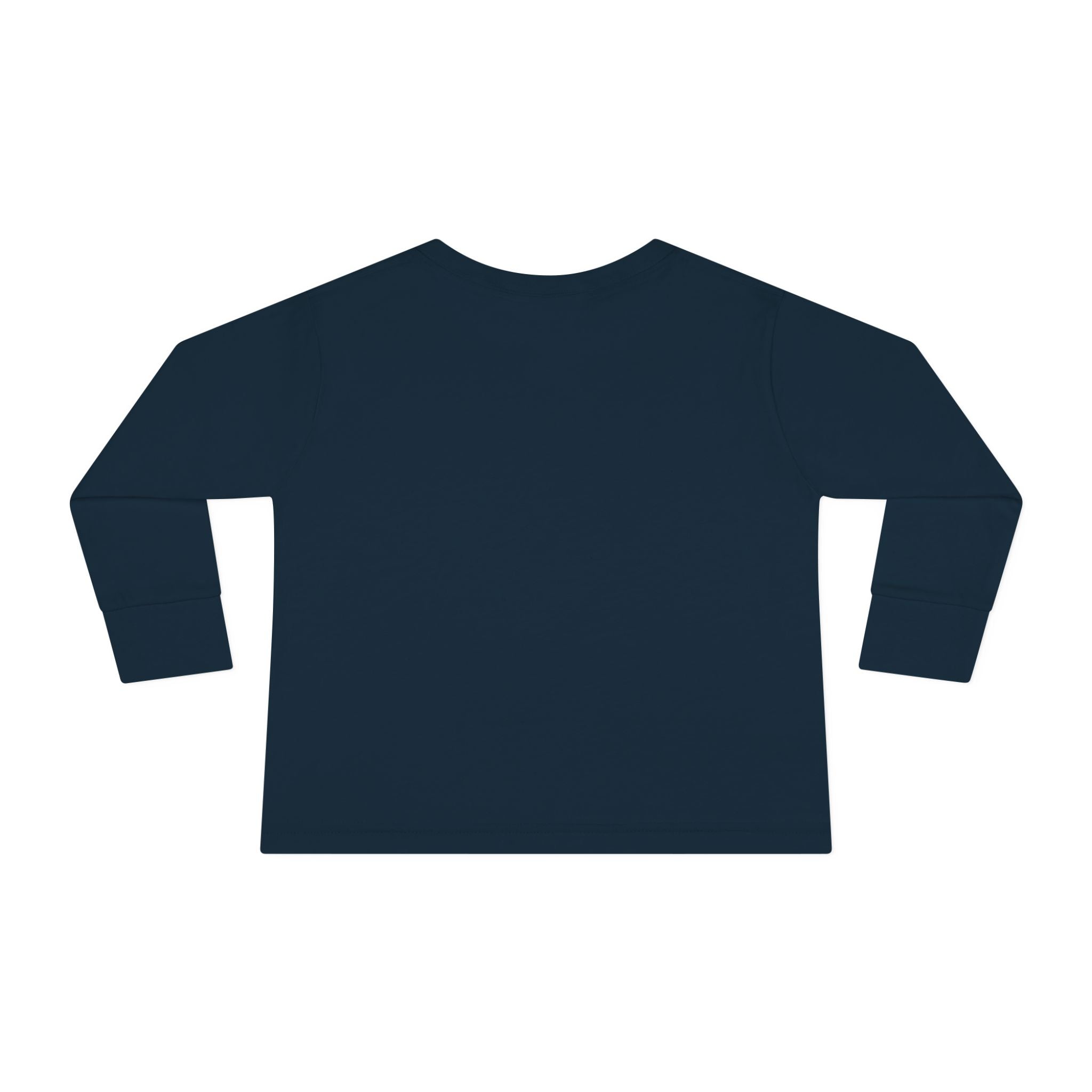 Cute Scottish Girl Toddler Long Sleeve Tee — Brave Princess Kilt Design