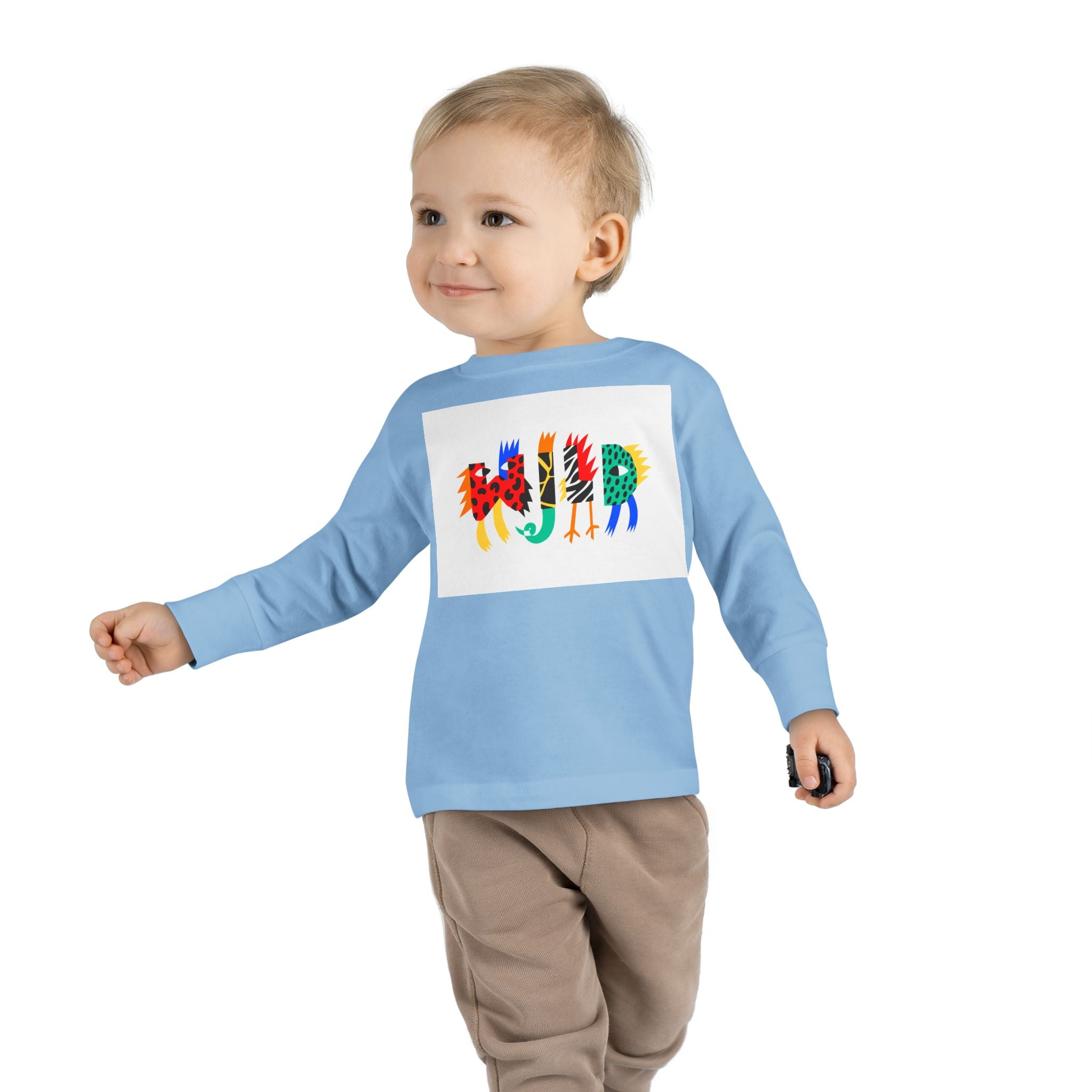 Cozy Toddler Long Sleeve Tee - Perfect for Playdates & Cool Weather