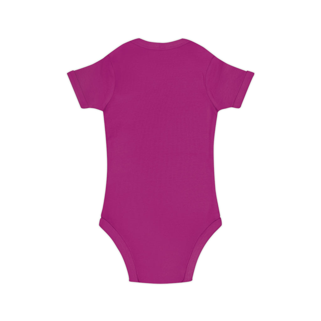 Colorful Zebra Print Baby Bodysuit - Fun & Cozy Infant Clothing