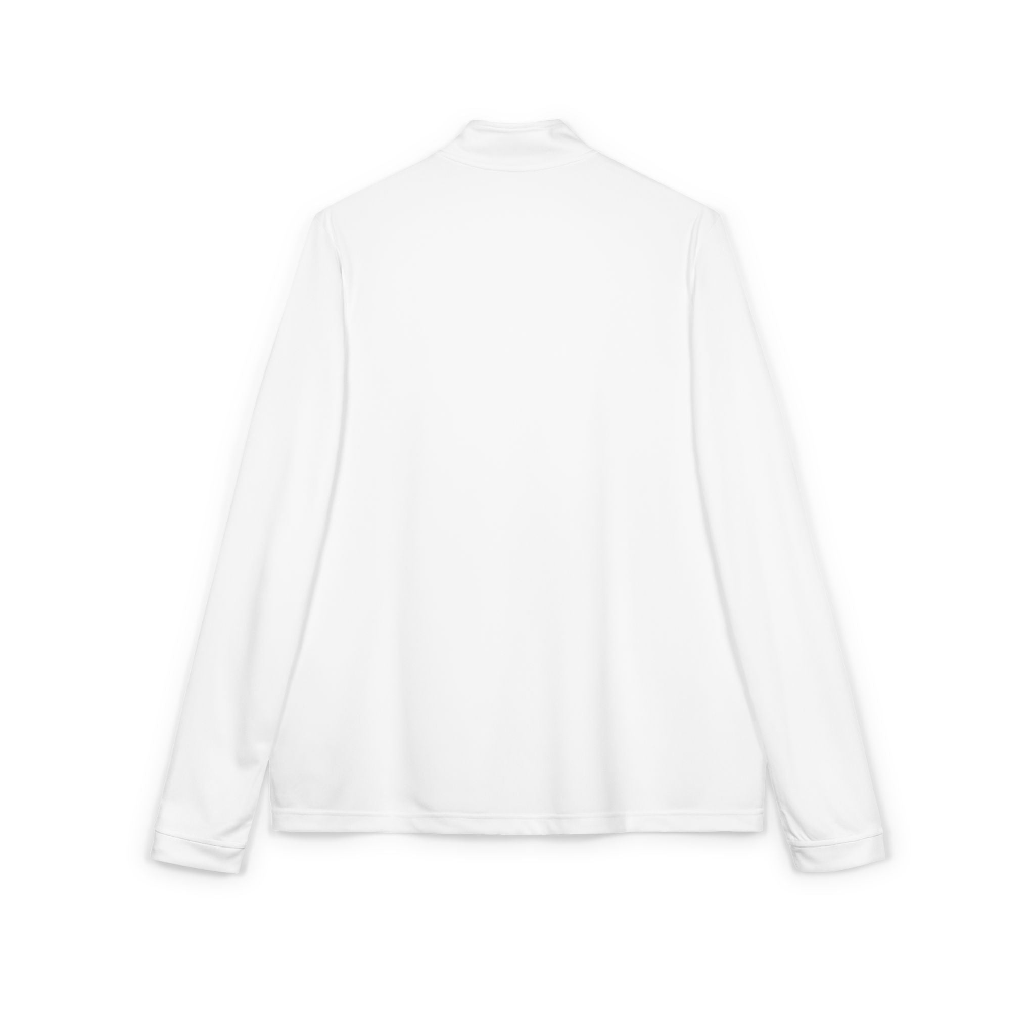 Silence Embroidered Quarter-Zip Pullover