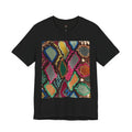 Colorful Snake Skin Print T-Shirt