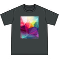 Youth Tie-Dye Tee — Colorful Geometric Graphic Kids T-Shirt