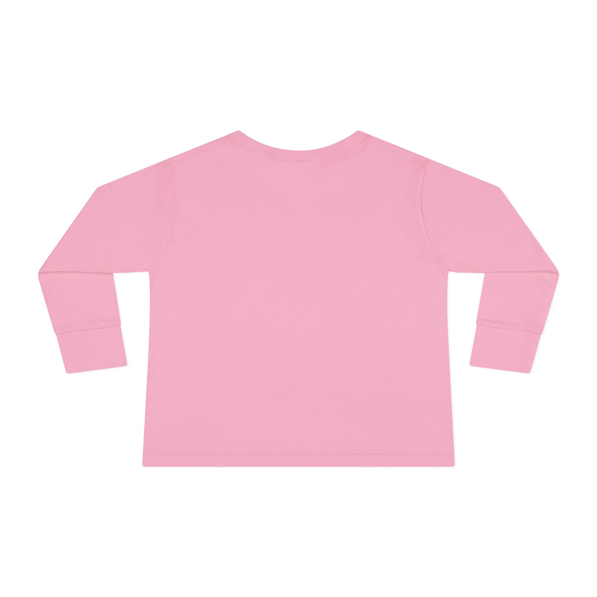 Cute Scottish Girl Toddler Long Sleeve Tee — Brave Princess Kilt Design