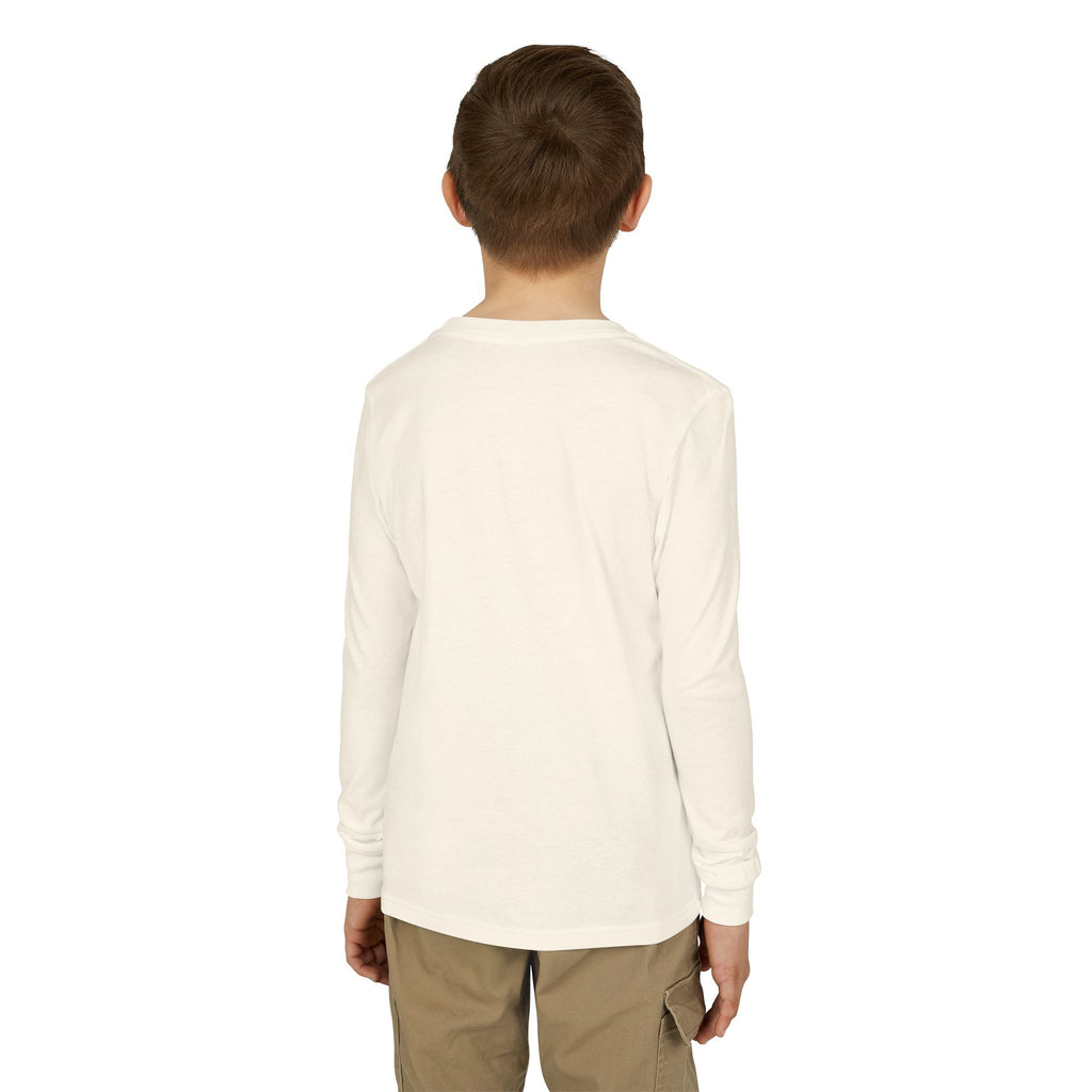 Youth Long Sleeve Tee — "Game Over" Retro Graphic