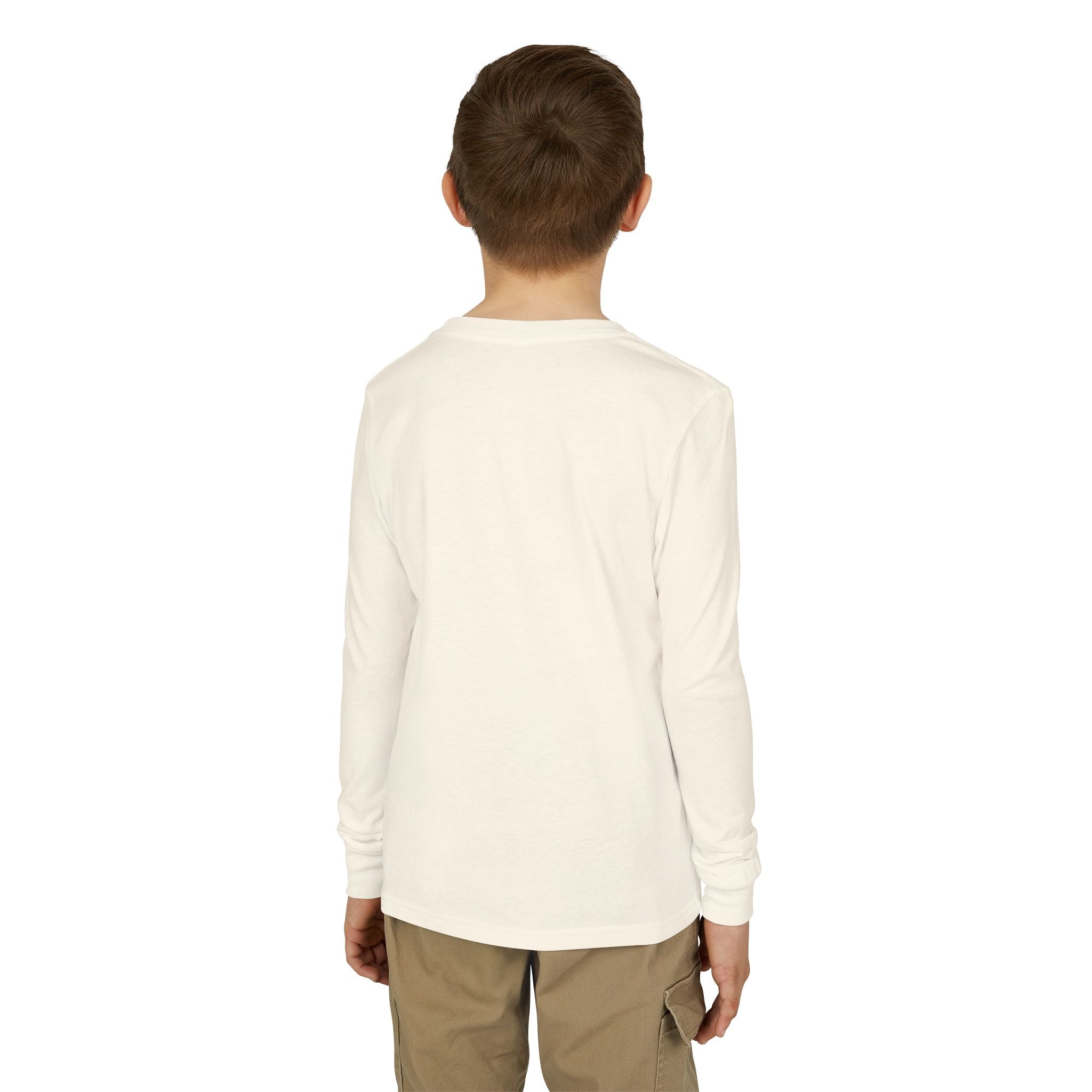 Youth Long Sleeve Tee — "Game Over" Retro Graphic