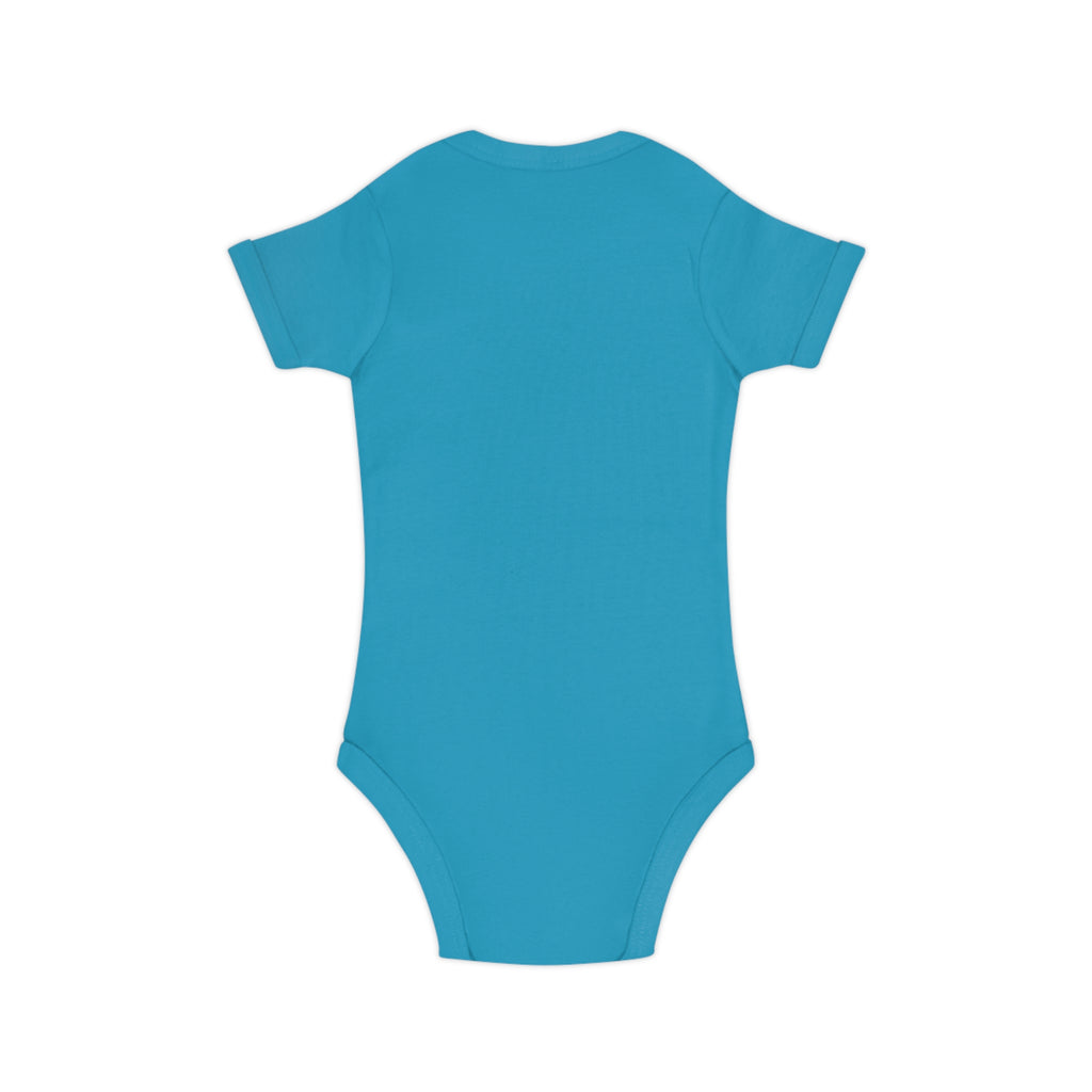 Colorful Zebra Print Baby Bodysuit - Fun & Cozy Infant Clothing