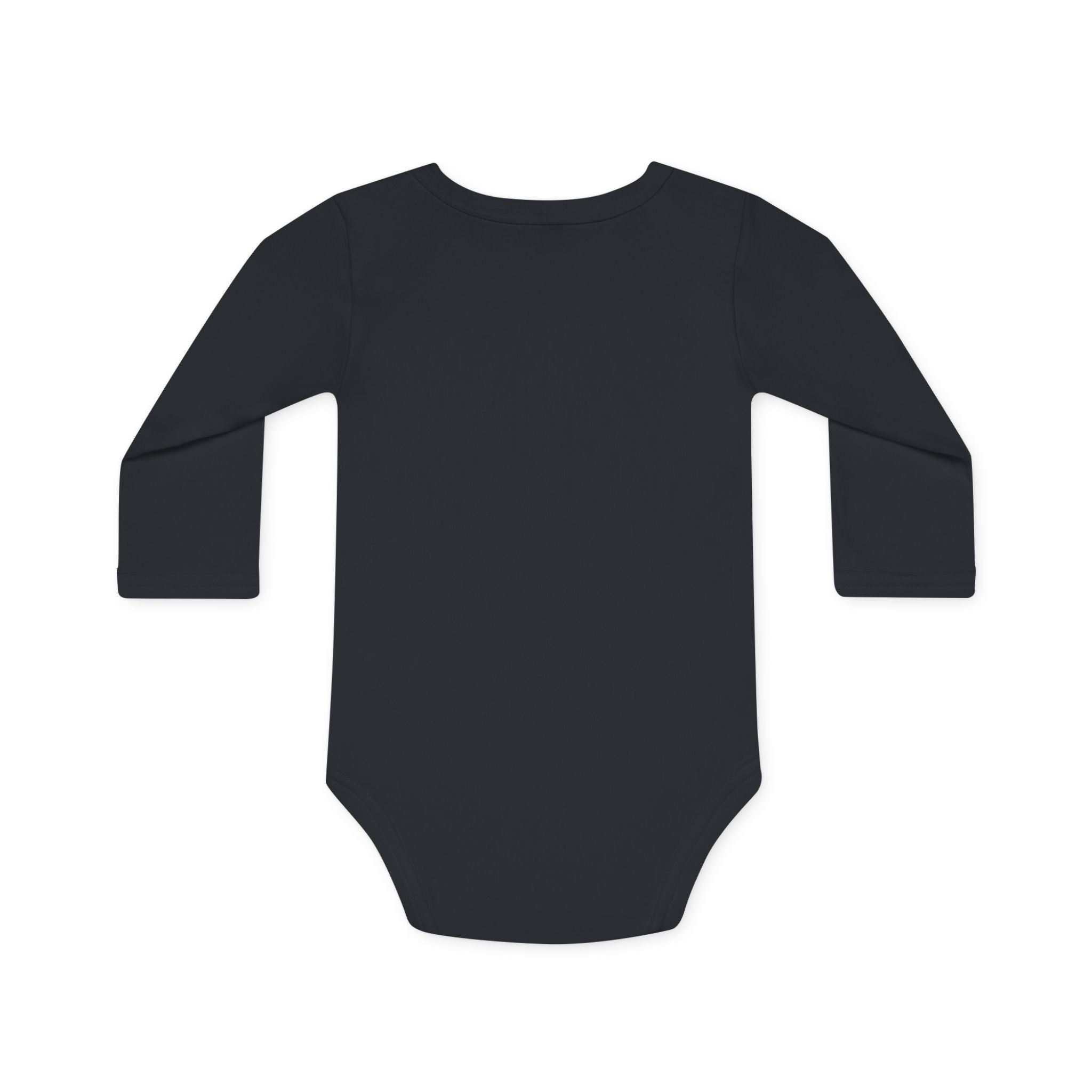 Baby Bodysuit — Retro Tandem Bike Bears Graphic Long-Sleeve Organic Onesie