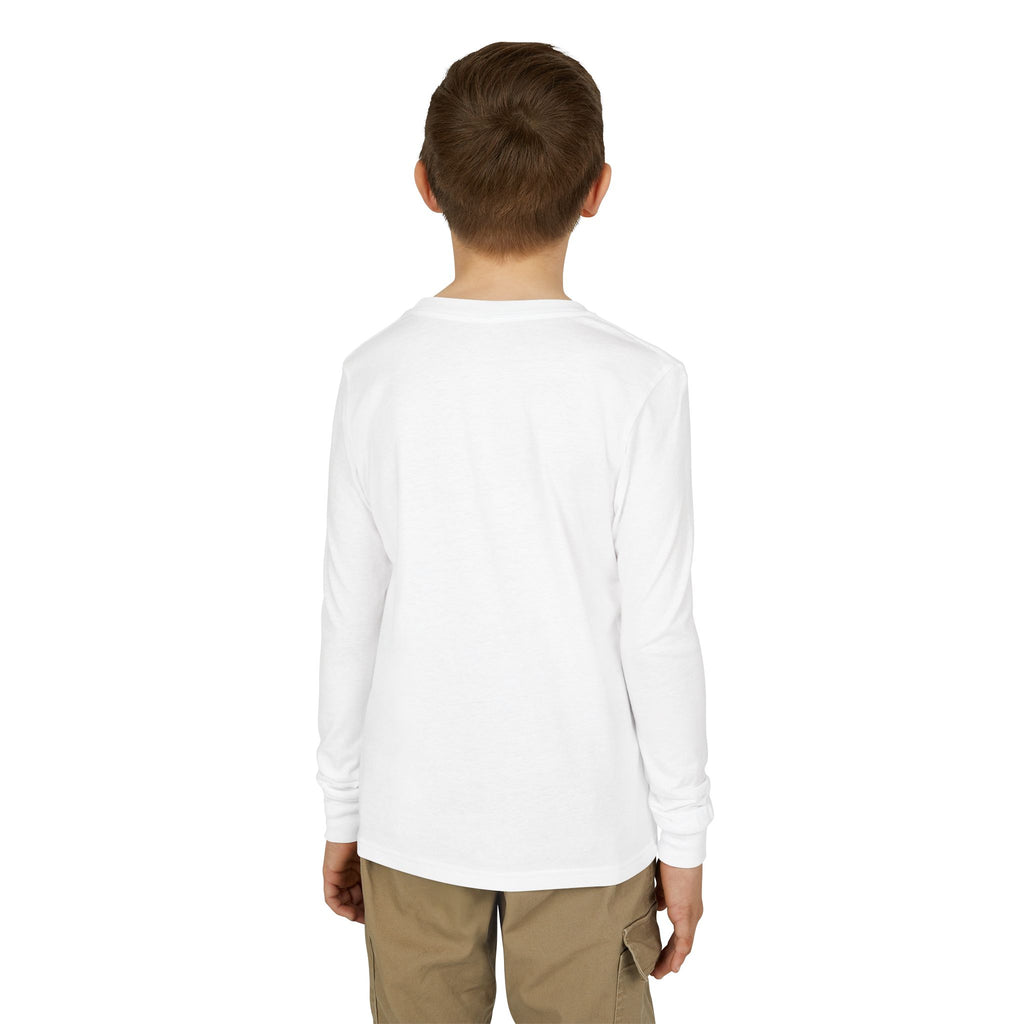 Youth Long Sleeve Tee — "Game Over" Retro Graphic