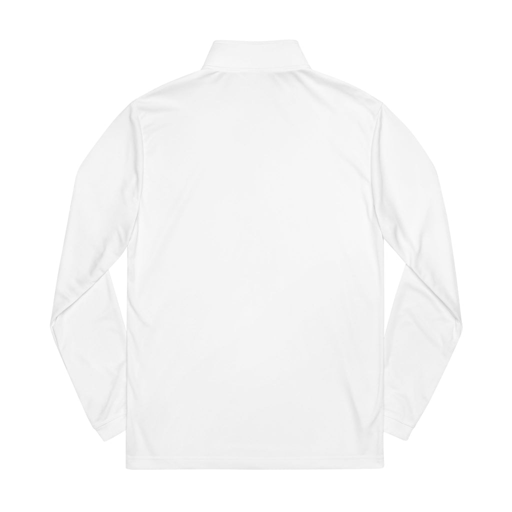 Embroidered '67' adidas Quarter-Zip Pullover — Lightweight Athletic Top